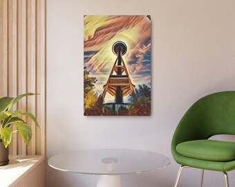 Space Needle ~Metal Art Sign