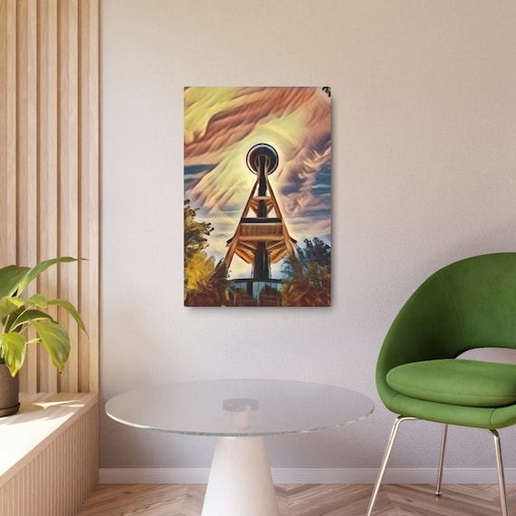 Space Needle ~Metal Art Sign