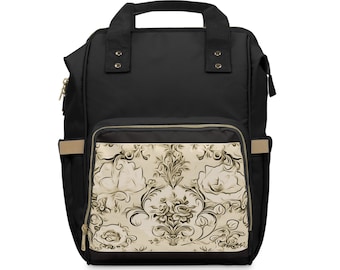 Retro Lace ~Multifunctional Diaper Backpack