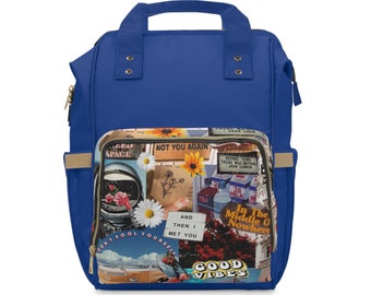 Retro Road ~Multifunctional Diaper Backpack
