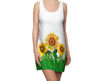 Sunflower Racerback Dress