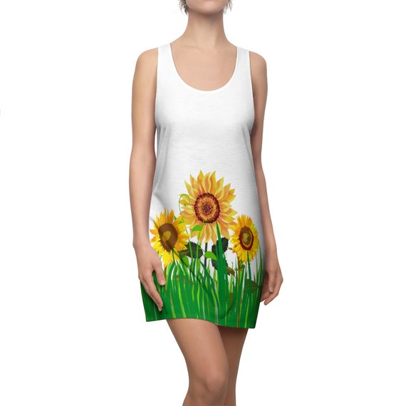 Sunflower Racerback Dress