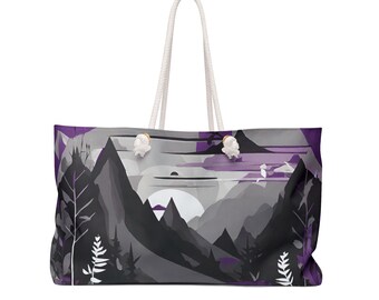 Rising Lavender ~Weekender Bag