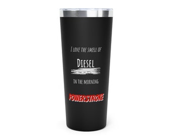 PowerStroke ~Copper Vacuum Insulated Tumbler, 22oz