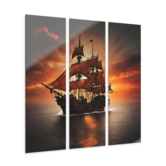 Pirate Sunset Acrylic