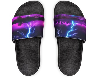 Neon Lightning Women's Removable-Strap Sandals