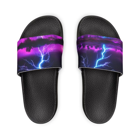 Neon Lightning Women's Removable-Strap Sandals