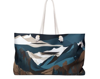 Mountain Teal ~Weekender Bag