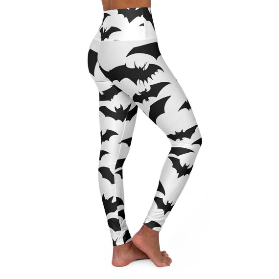 Bat Attack ~High Waisted Yoga Leggings (AOP)