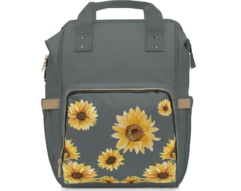 Sunflower ~Multifunctional Diaper Backpack