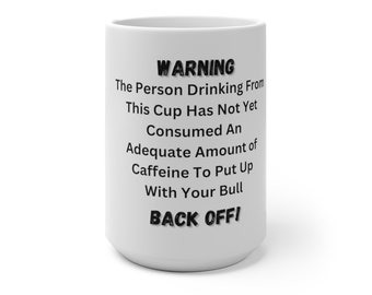 Warning ~Color Changing Mug