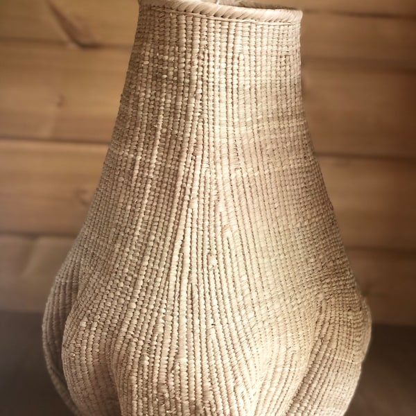 Grand vase Binga Nongo, Vase Tonga Nongo, Vase africain