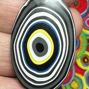 Cabochon de peinture Fordite Detroit, peinture pour jeep wrangler