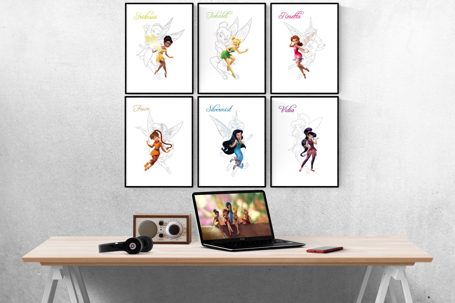 Fairy Drawings Etsy Uk