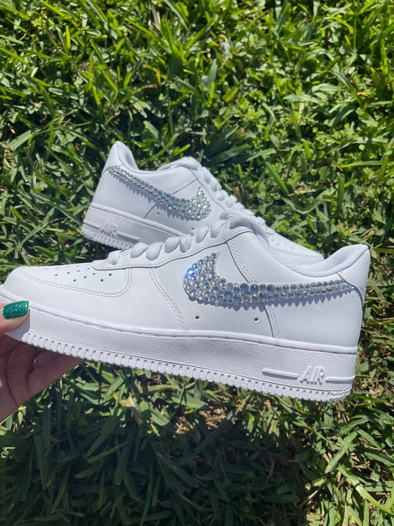 Zapatillas Nike Air Force 1 de cristal Swarovski | Etsy España