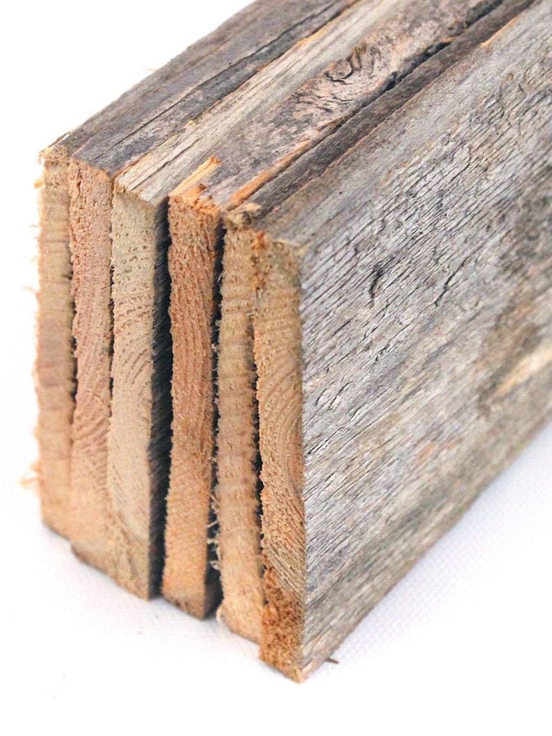 Weathered Barn Wood, Reclaimed Wood Plank, Craft Project Wood Etsy