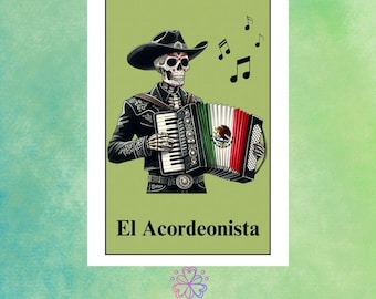 Loteriakaart, El Acordeonista, Catrin, Mariachi (digitale download)
