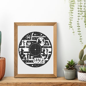 Star wars cross stitch chart