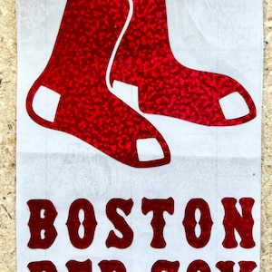 Boston decal, Sox Sticker, decal, Sports decal, Sports Sticker, Baseball decal, Window sticker, Water bottle decal, Car decal