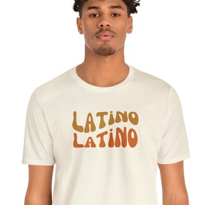 LATINO Unisex Jersey Short Sleeve Tee/tshirt/shirt latino,latinx,hispanic,espanol,heritage,mi gente,latin,chico