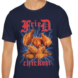 Bootleg Fried Chicken shirt, Unisex Short Sleeve Tee shirt, chicken,southern fried chicken,crispy,tenders,wings,Korean fried chicken shirt,