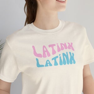 LATINX Unisex Jersey Short Sleeve Tee/tshirt/shirt latina,latino,hispanic heritage,espanol,mi gent,latin