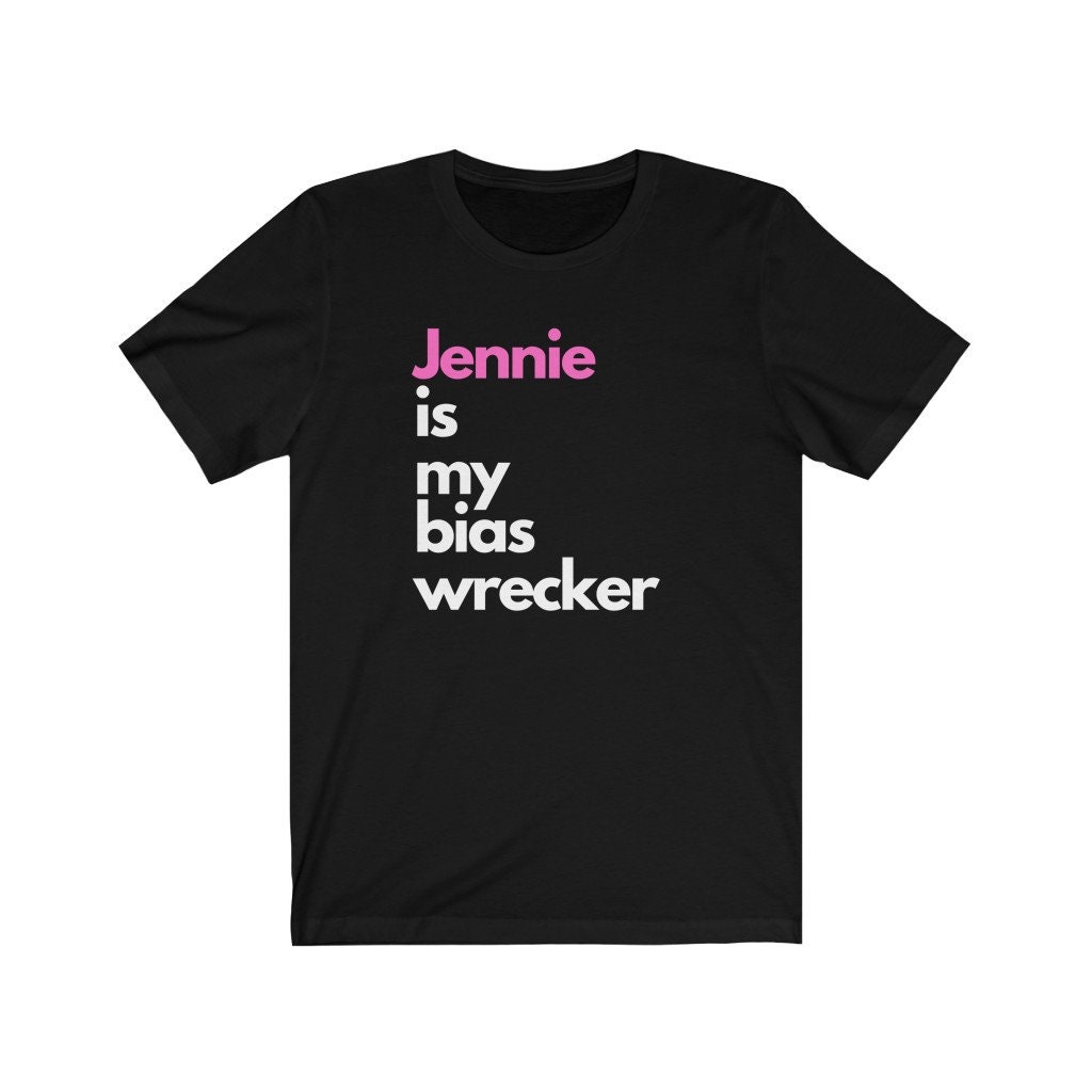 Discover Maglietta Jennie Bias Wrecker BlackPink Tee Shirt Uomo Donna Bambini