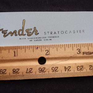 DISCOUNT &quot;2nd&quot; Gold Metallic Ink Guitar Headstock Waterslide Decal