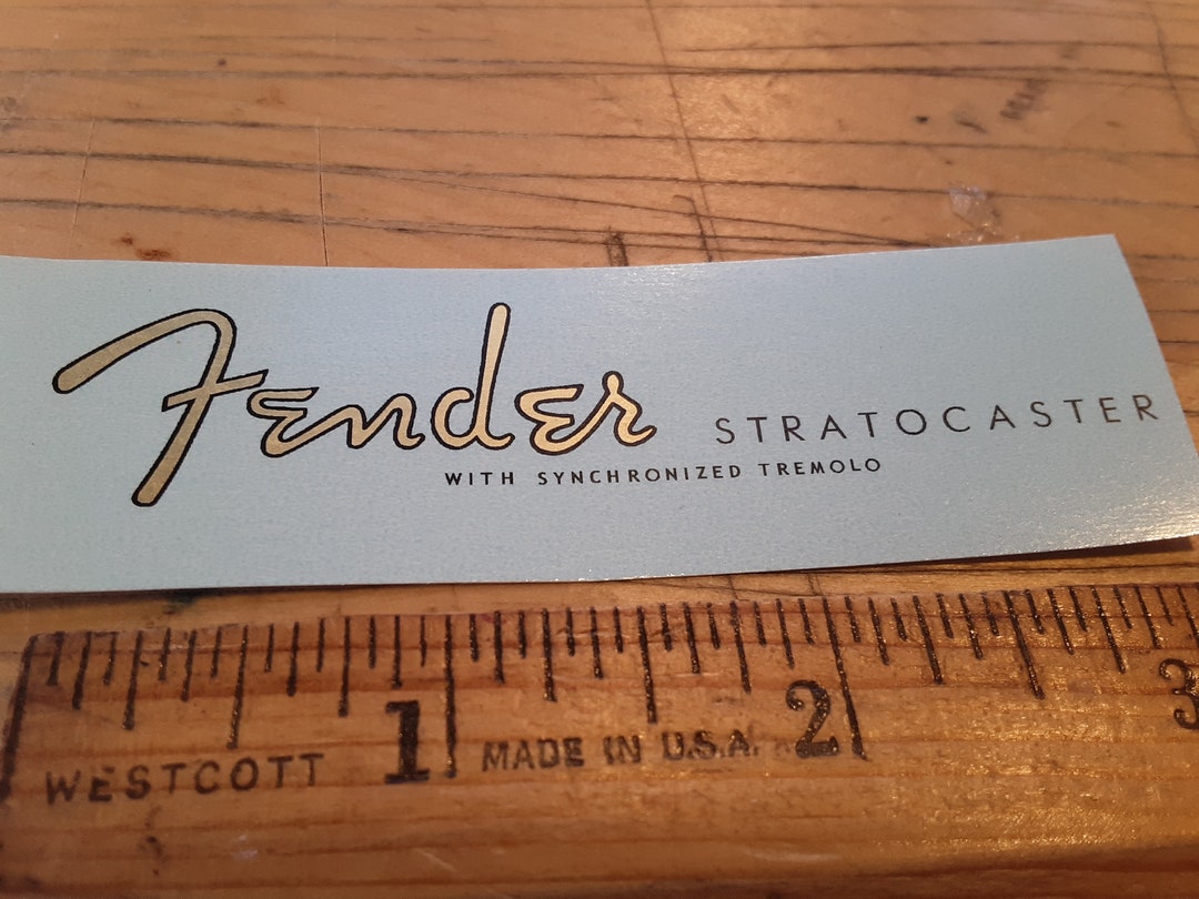 Electric Guitar Waterslide Decal Metallic Ink Guitar Decal Etsy