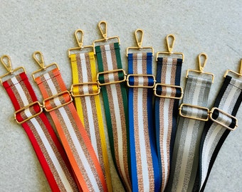 Crossbody purse strap - game day purse strap - guitar strap - bag strap