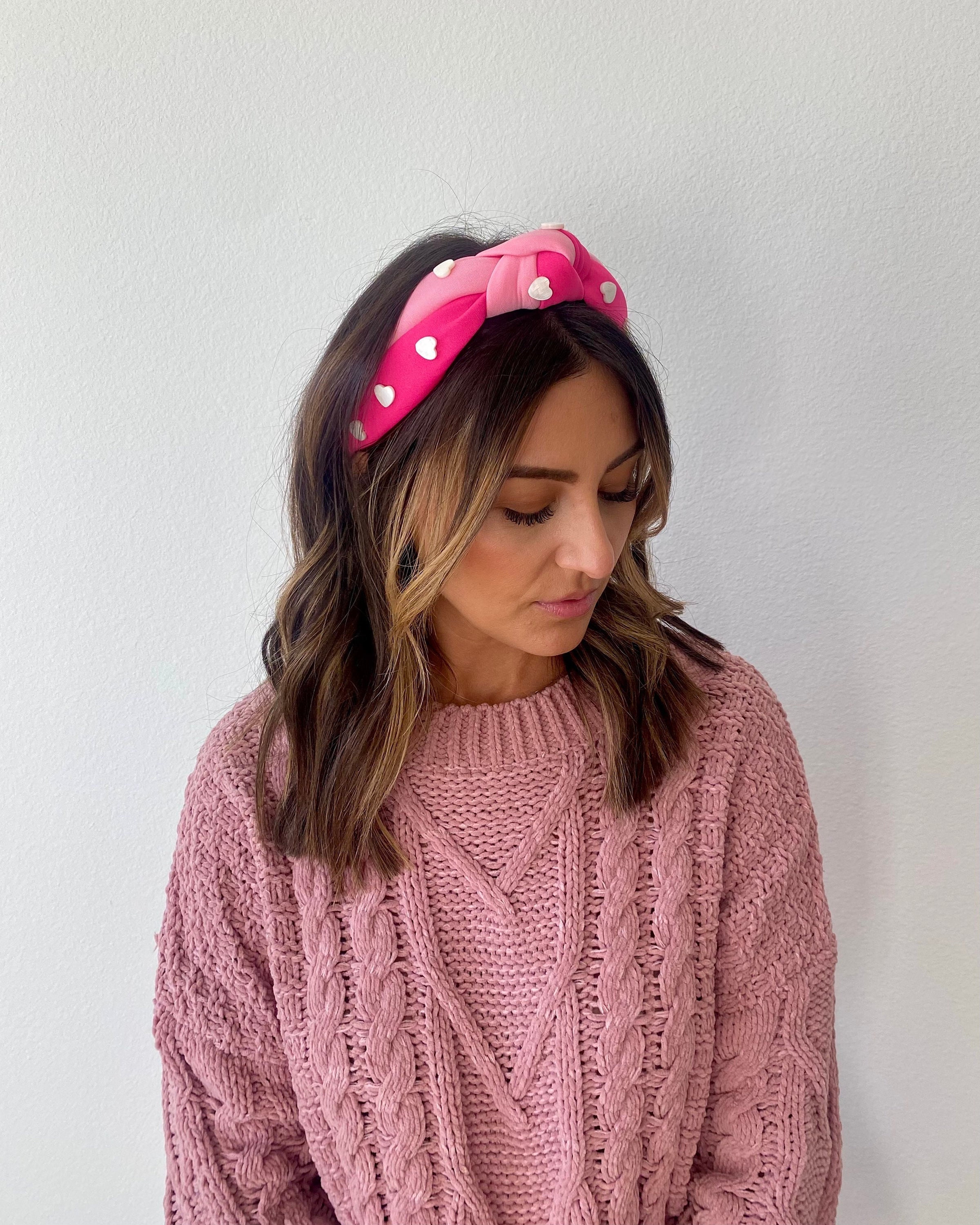 LeLe Sadoughi Healing Stone Headband OS Rose Quartz Lele Sadoughi Debuts Headbands With Stoney Clover Lane main image 2