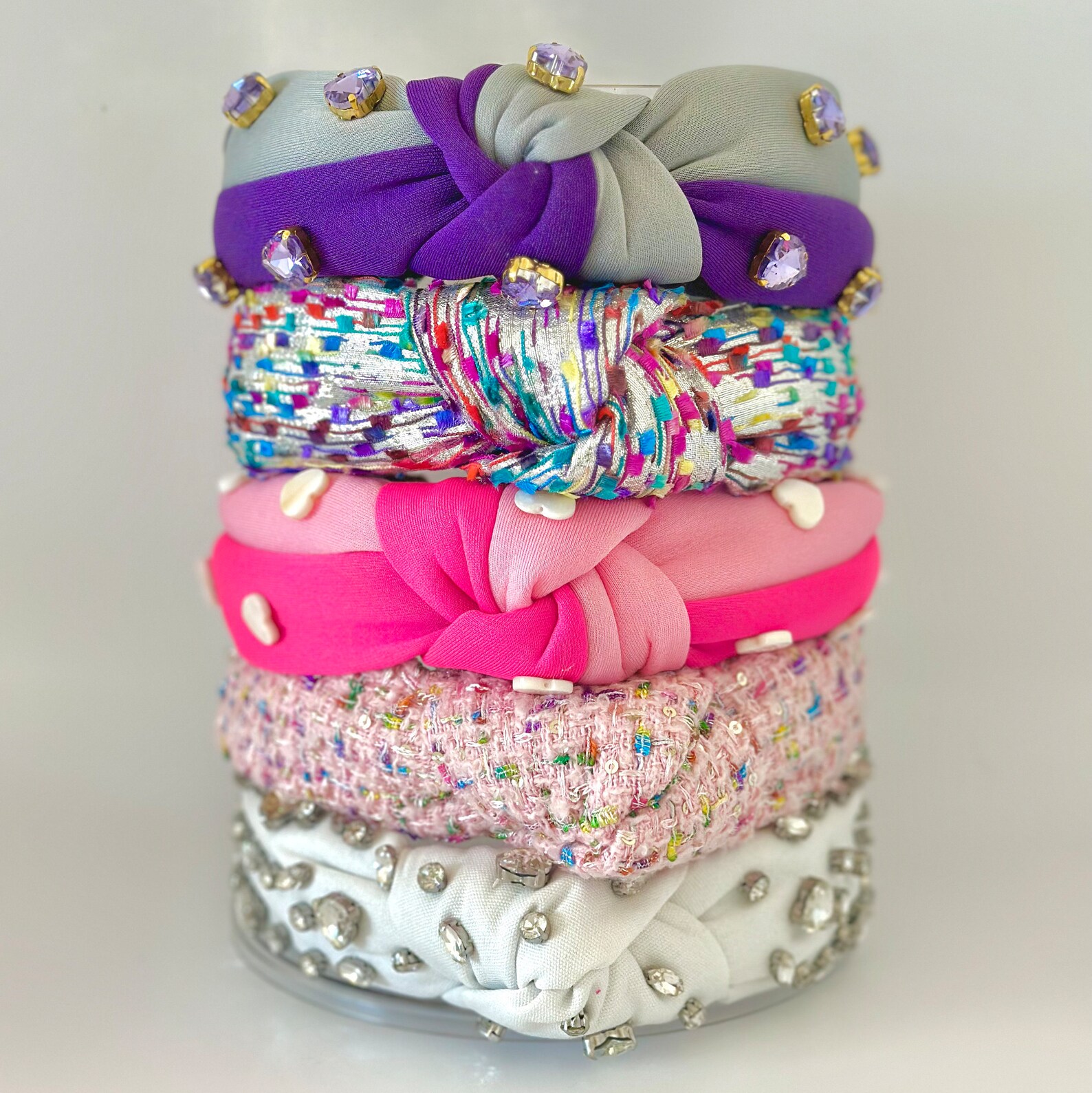 NEW Knotted Headbands Crystal Bling Headbands With Jewels Etsy