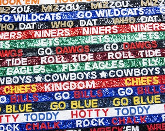 Sequin Beaded Gameday Purse Strap - Stadium Approved Bag Strap