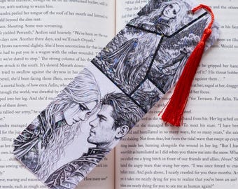 Throne of Glass Manon Blackbeak Kingdom of Ash Holographic Bookmark