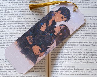 Xaden & Violet Bookmark | Fourth Wing Inspired
