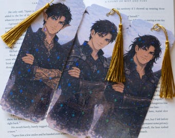 ACOTAR Bat Boys Bookmark Set | Night Court | Rhysand | Cassian | Azriel