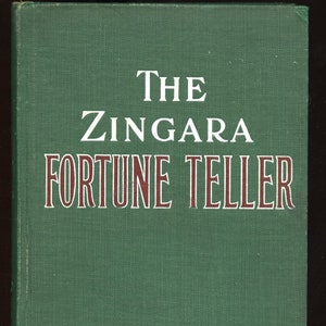 LIVRE DE DIAPOSITIVE. La diseuse de bonne aventure Zingara.  Vers 1910, original et antique