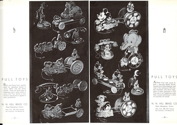 MICKEY MOUSE MERCHANDISE Catalog. Original & Vintage - Etsy