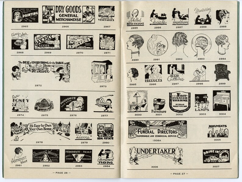 MATCHBOOK CATALOG STOCK Cuts. Circa 1930, Original & Vintage. Etsy