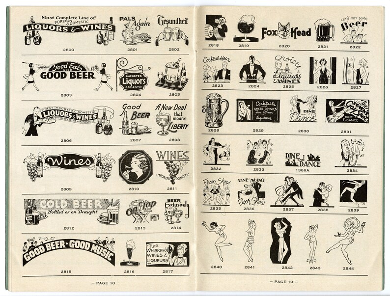 MATCHBOOK CATALOG STOCK Cuts. Circa 1930, Original & Vintage. Etsy