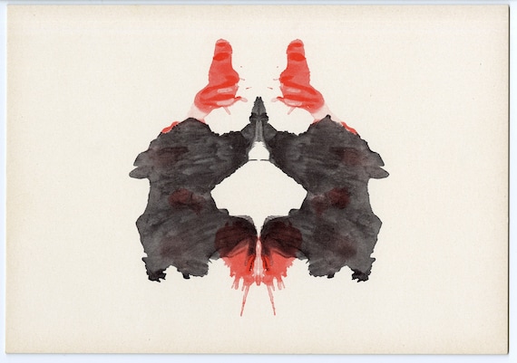（専用ページ）Rorschach-Test ロールシャッハテスト　図版 ヘルマン・ロールシャッハ「ロールシャッハ・テスト」