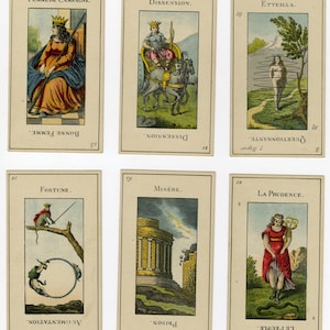 Grand Etteilla Tarot - Etsy
