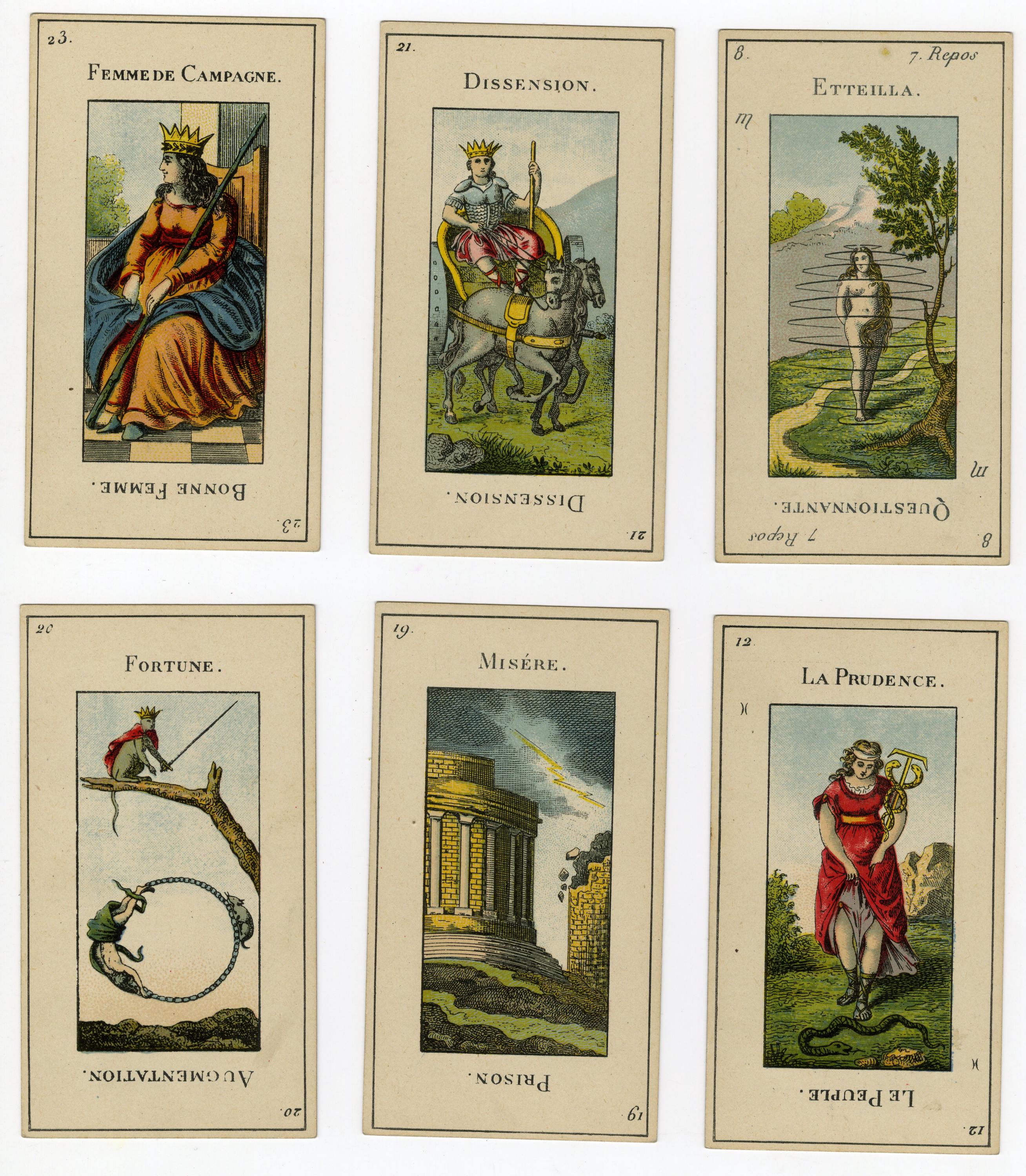 Grand Etteilla Tarot - Etsy