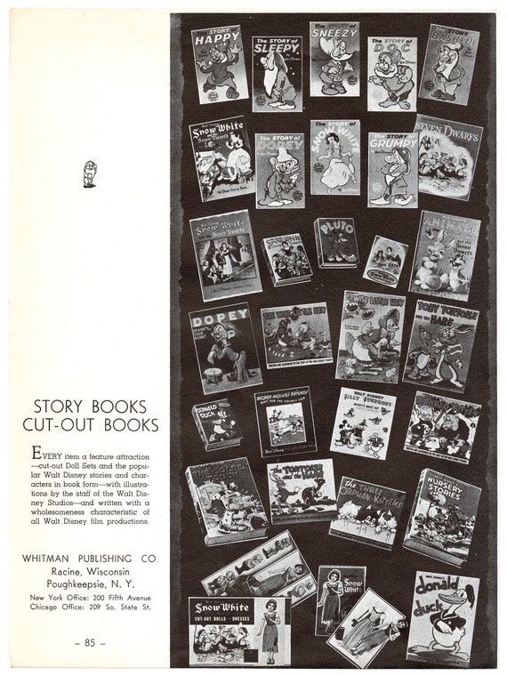 MICKEY MOUSE MERCHANDISE Catalog. Original & vintage Gem