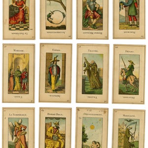 Grand Etteilla Tarot - Etsy