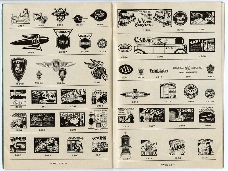 MATCHBOOK CATALOG STOCK Cuts. Circa 1930, Original & Vintage. Etsy