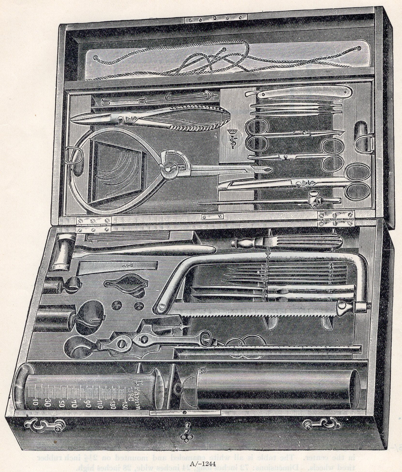 Posatmortem Instruments POST MORTEM INSTRUMENTS Print, Circa 1920, Original - Etsy
