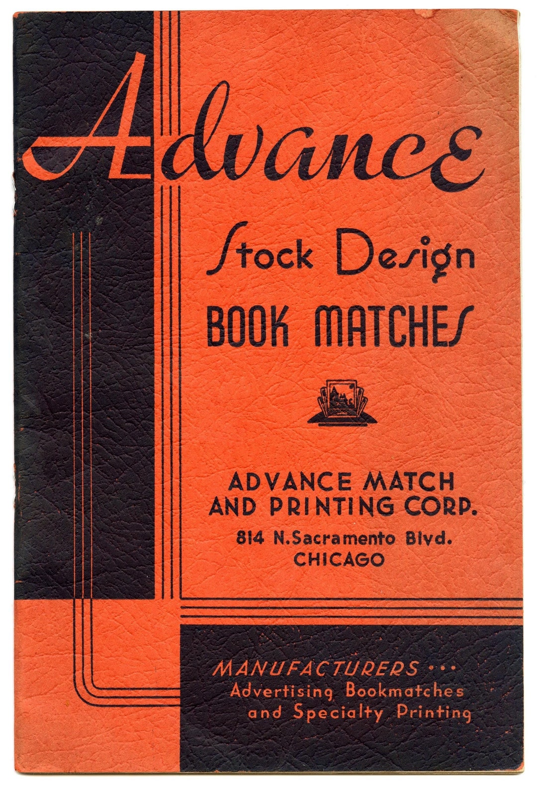 MATCHBOOK CATALOG. Circa 1935, Original Etsy