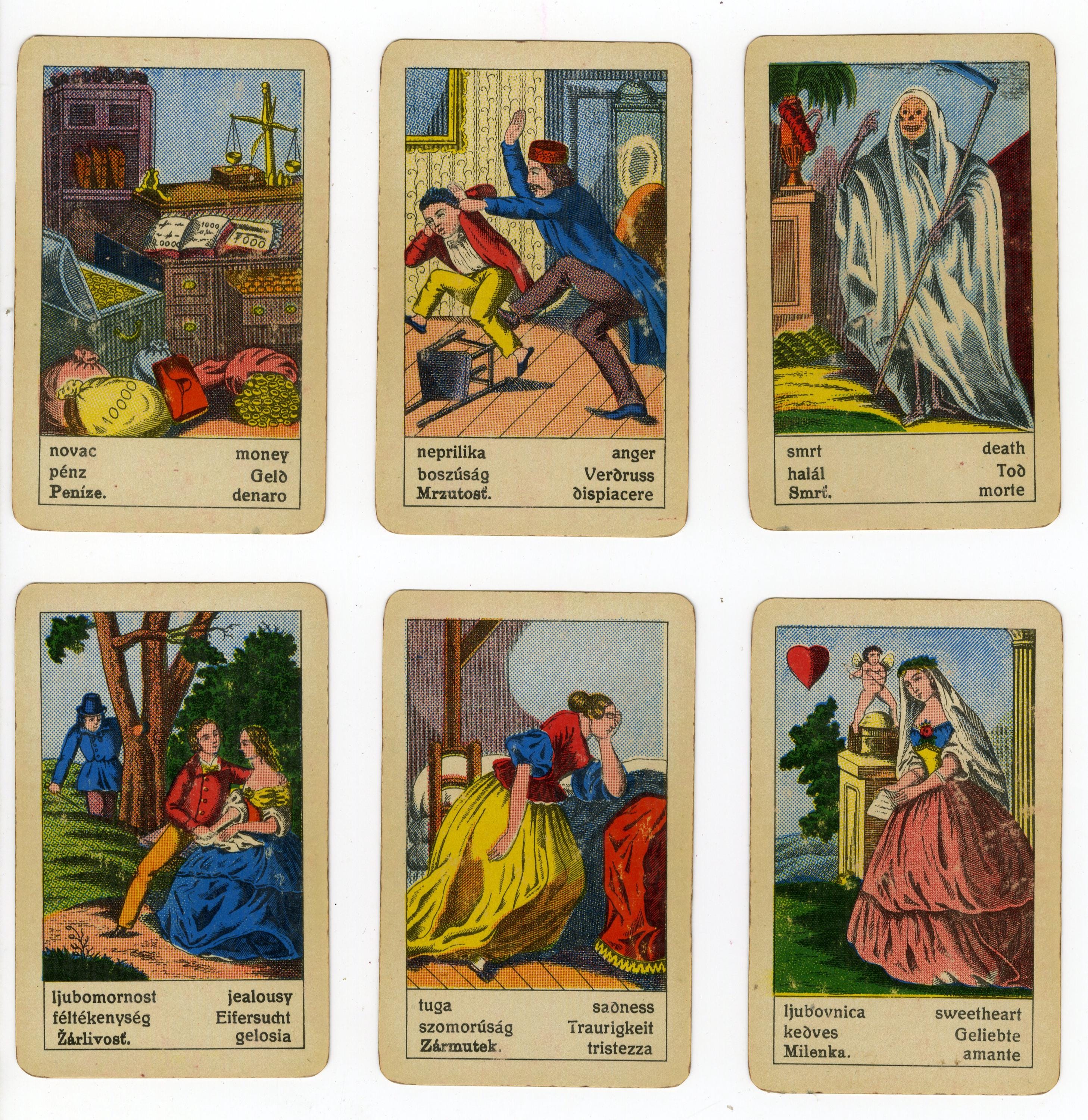 Vintage 1910 Playing Cards - Etsy