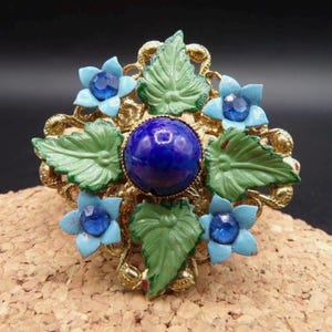 Erstaunliche Blume Keramik Brosche